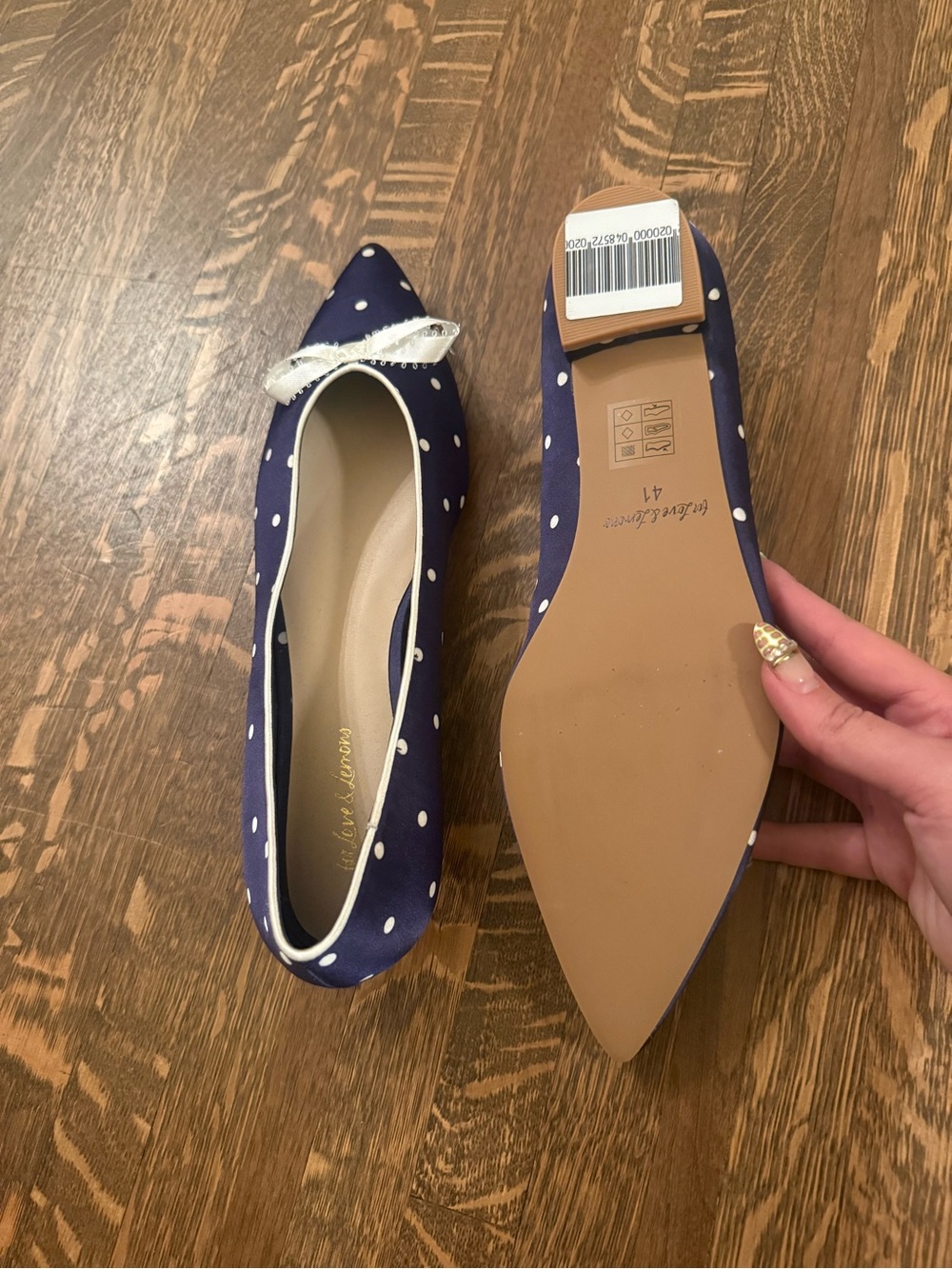 For Love and Lemons Lena Flats- size 41 - Picture 3 of 5